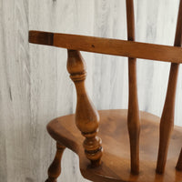 ウィンザーチェア　Ethan Allen　イーセン・アーレン　ウッドチェア　椅子　アンティーク　ヴィンテージ ①