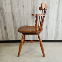 回転式ウィンザーチェア　Ethan Allen　イーセン・アーレン　ウッドチェア　椅子　アンティーク　ヴィンテージ