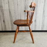 回転式ウィンザーチェア　Ethan Allen　イーセン・アーレン　ウッドチェア　椅子　アンティーク　ヴィンテージ