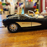1957年 シボレー コルベット C1 コンバーチブル ダイキャストミニカー ヴィンテージ