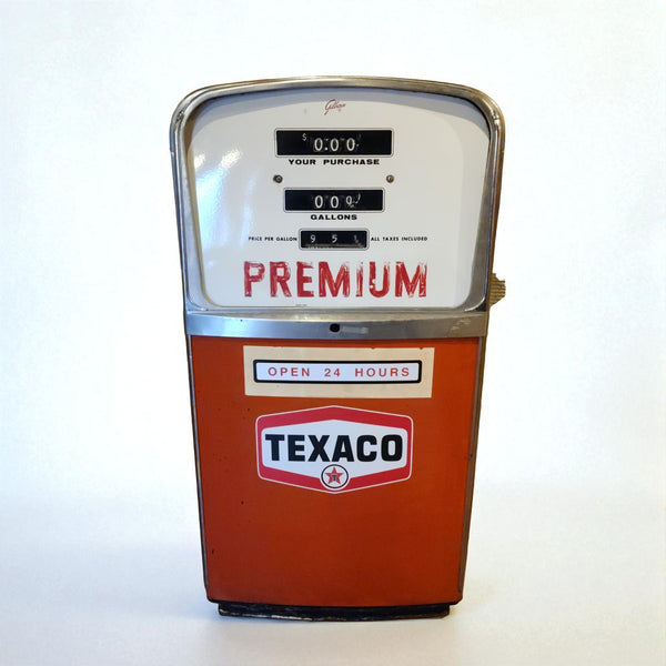 ガソリンポンプ【Gilbarco “Model 44” TEXACO プレミアム】推定1947〜1953年製　ディスプレイ　ヴィンテージ