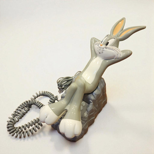 電話機【Bugs Bunny(バッグス・バニー)】ルーニー・テューンズ ワーナー・ブラザース TOSHIBA  動作確認済み