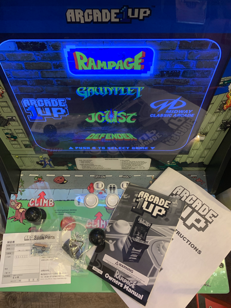 品番0017 ARCADE1UP Rampage アーケードワンナップ ランペイジ 品番0017 ARCADE1UP Rampage アーケードワンナップ ランペイジ