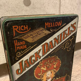 ジャックダニエル　缶　tin ビンテージ缶　JACK DANIEL'S ヴィンテージインテリア　アンティーク缶