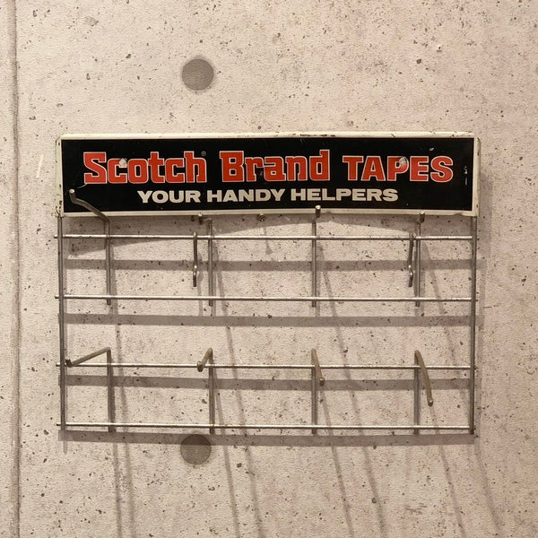 Scotch Brand TAPES　スコッチ テープ ブランド　アイアン　フック　ヴィンテージ　Wall metal hanger tool