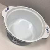 品番0859　MLB公式　ロサンゼルス ドジャース　食器　容器　取っ手付き皿　鍋　キッチンアイテム　ヴィンテージ　千葉店