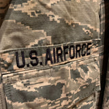 品番0741　軍服　U.S. AIRFORCE　空軍　ミリタリー　セットアップ　千葉店