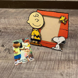 PEANUTS フォトフレーム スヌーピー SNOOPY 写真立て チャーリー・ブラウン キャラクター雑貨 ヴィンテージフォトフレーム