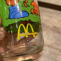 1965年製 SNOOPY スヌーピー グラス Mcdonald's マクドナルドマグ ダイナーマグ ガラスタンブラー 食器 ヴィンテージグラス