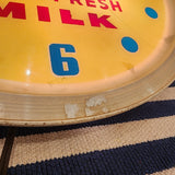 品番2847　アドバタイジングクロック　goldsmith's FARM FRESH MILK　ゴールドスミス　Wall Clock　ヴィンテージ　千葉店