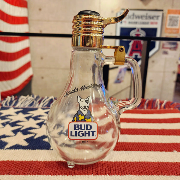 BUD LIGHT LIGHT BULB STEIN　バドライト　スパッズ・マッケンジー　ジョッキ　電球型　ヴィンテージ　千葉店