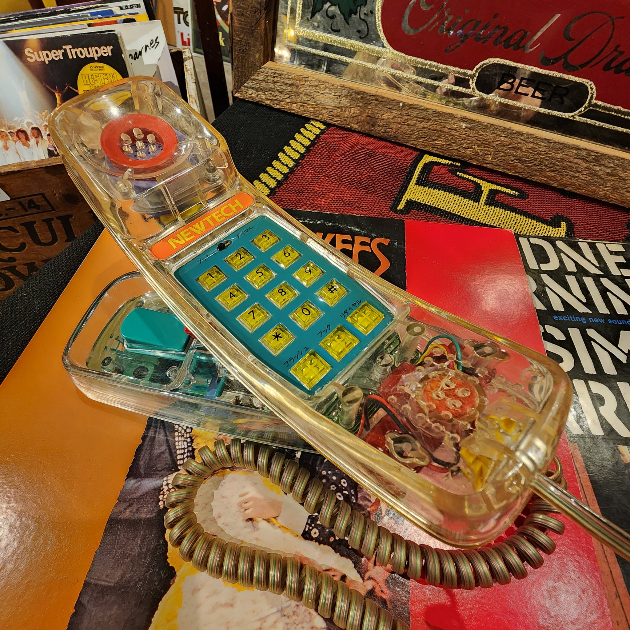 NEWTECH telephone 電話 スケルトン ヴィンテージ 千葉店 – L.A.