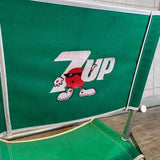 7up　セブンアップ　折り畳み椅子　アウトドアチェア　ヴィンテージチェア　折りたたみチェア