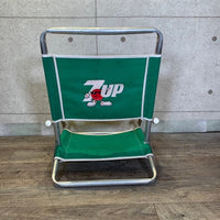 7up　セブンアップ　折り畳み椅子　アウトドアチェア　ヴィンテージチェア　折りたたみチェア