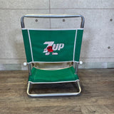 7up　セブンアップ　折り畳み椅子　アウトドアチェア　ヴィンテージチェア　折りたたみチェア