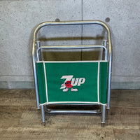 7up　セブンアップ　折り畳み椅子　アウトドアチェア　ヴィンテージチェア　折りたたみチェア