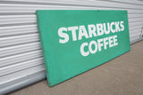 品番1168　メタル看板　STARBUCKS COFFEE　スターバックス　70's　サインボード　千葉店