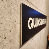 Quiksilver　クイックシルバー　看板　パネルボード　展示用　販促パネル　発泡プラスチック　ヴィンテージ