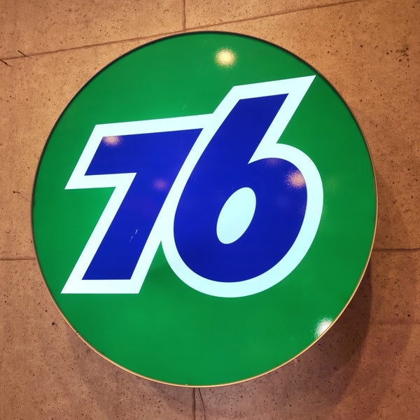 電飾看板【76 Phillips 66 Company】サインライト　ヴィンテージサイン