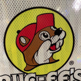 駐車場看板　【Buc-ee's(バッキーズ)】　道路標識　ガレージアイテム　ヴィンテージサイン