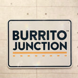 大型看板　【Burrito Junction社製】　道路標識　ガレージアイテム　ヴィンテージサイン