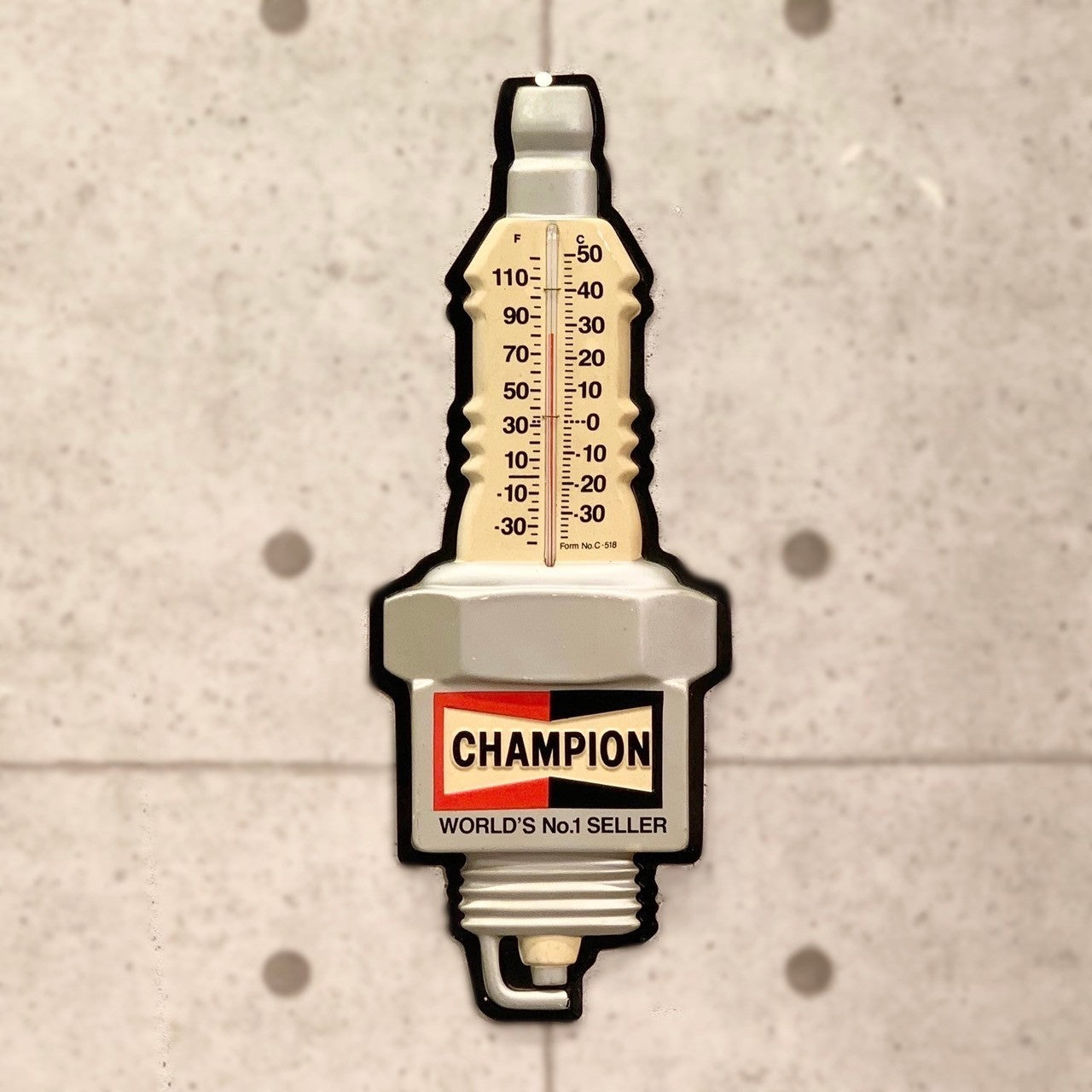 チャンピオンプラグ 掛け時計 楽天市場】希少/USA製/CHAMPION SPARK PLUGS/壁掛け時計