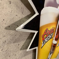 Coors Light　クアーズライト　メタルサイン　看板　パブサイン　ヴィンテージ看板