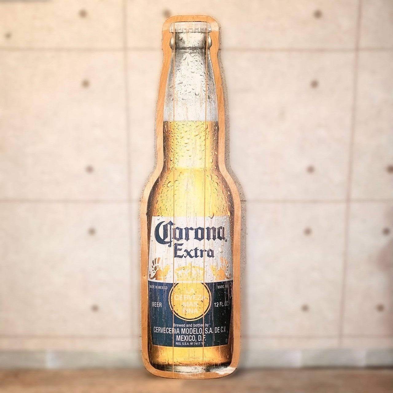 Corona Beer コロナビール 木製看板 ウッドサイン ヴィンテージ看板 ビンテージサイン ビール型看板 – L.A.DEPO（エルエーデポ）