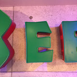 品番3135 3Dサイン BEER 緑 千葉店