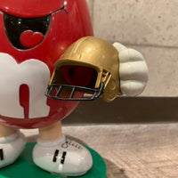 M&M's エムアンドエムズ　ディスペンサー　アメフト　レッドピーナッツ　トイ　アメトイ　ヴィンテージトイ　M&M rugger