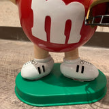 M&M's エムアンドエムズ　ディスペンサー　アメフト　レッドピーナッツ　トイ　アメトイ　ヴィンテージトイ　M&M rugger