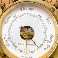 品番0793　気圧計　ROYAL MARINER BAROMETER　ロイヤルマリナー　バロメーター　船舶用　錨　インテリア　ヴィンテージ　千葉店