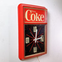 品番0562　アドバタイジング ライトクロック　Coca-Cola　1984年　RIDAN DISPLAYS　Wall Clock　修理済　ヴィンテージ　千葉店