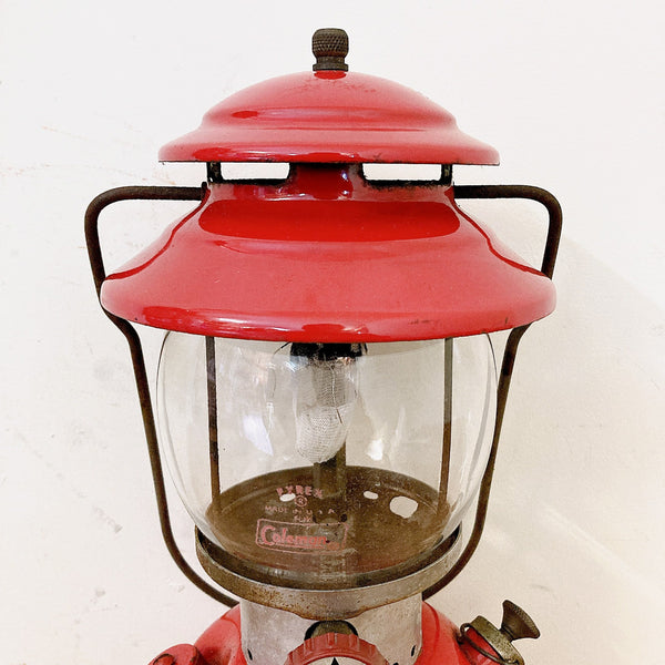 中古】Coleman コールマン ランタン 200A 製造 1968年2月 レッド