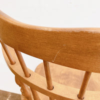 品番2465-4　アームチェア　Ethan Allen　イーセンアーレン　ウインザーチェア　ウッドチェア　椅子　アンティーク　ヴィンテージ　千葉店