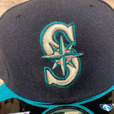 ベースボールキャップ　59FIFTY　MLBオンフィールド　シアトル・マリナーズ　オルタネイト　NEW ERA　ニューエラ　58.7㎝　USED