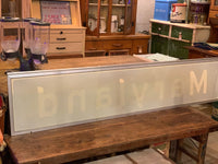 品番3876　Maryland Signboard / メリーランド　看板　ヴィンテージ　千葉店