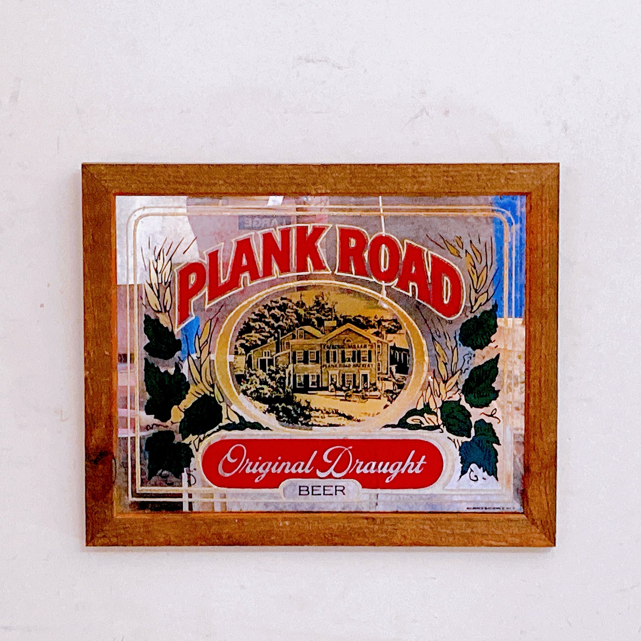 品番5164 パブミラー PLANK ROAD プランクロード オリジナルドラフトビール 鏡 壁掛け インテリア ヴィンテージ 千葉店 –  L.A.DEPO（エルエーデポ）