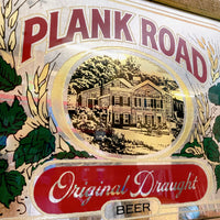 品番5164　パブミラー　PLANK ROAD　プランクロード　オリジナルドラフトビール　鏡　壁掛け　インテリア　ヴィンテージ　千葉店