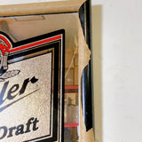 品番2694　パブミラー　Miller Genuine Draft　ミラージニューインドラフト　ライトビール　鏡　壁掛け　インテリア　ヴィンテージ　千葉店
