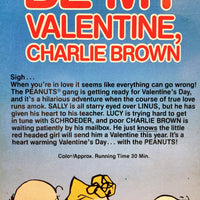 品番2091-4　VHSビデオ　Be My Valentine, Charlie Brown　ピーナッツ　スヌーピー　チャーリーブラウン　ヴィンテージ　千葉店