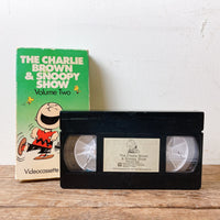 品番2091-10　VHSビデオ　The Charlie Brown & Snoopy Show Volume Two　ピーナッツ　スヌーピー　チャーリーブラウン　ヴィンテージ　千葉店