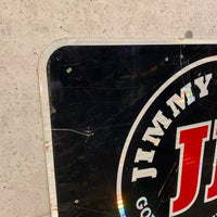 大型看板　【Jimmy John's社製】　道路標識　ガレージアイテム　ヴィンテージサイン