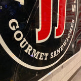 大型看板　【Jimmy John's社製】　道路標識　ガレージアイテム　ヴィンテージサイン