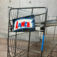 小型スチールラック　【LANCE（ランス）】　インダストリアル　什器　スナックラック　ヴィンテージ