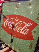 品番3133　アドバタイジングクロック　Coca-Cola　コカ・コーラ　PAM CLOCK社製　Wall Clock　ヴィンテージ　千葉店