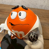 陶器フィギュア　【M&M's Sweet On Elvis collection】オレンジ　エルビスプレスリー　陶器製　シリアルナンバー入り　ヴィンテージ