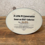 陶器フィギュア　【M&M's Sweet On Elvis collection】レッド　エルビスプレスリー　陶器製　シリアルナンバー入り　ヴィンテージ