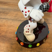 陶器フィギュア　【M&M's Sweet On Elvis collection】レッド　エルビスプレスリー　陶器製　シリアルナンバー入り　ヴィンテージ