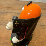 陶器フィギュア　【M&M's Sweet On Elvis collection】オレンジ　エルビスプレスリー　陶器製　シリアルナンバー入り　ヴィンテージ 　